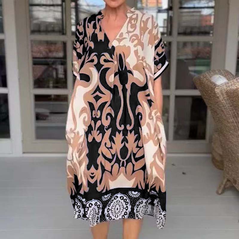 (Köp 2 och få fri frakt)Amelia | Boho Magtäckande klänning