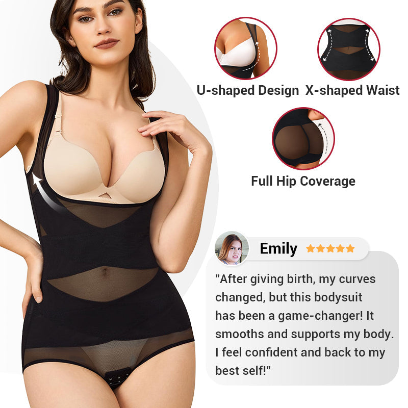 đ„49% RABATT SLUTAR SNARTđ„LĂ€ttviktig yogabody i mesh för kvinnor