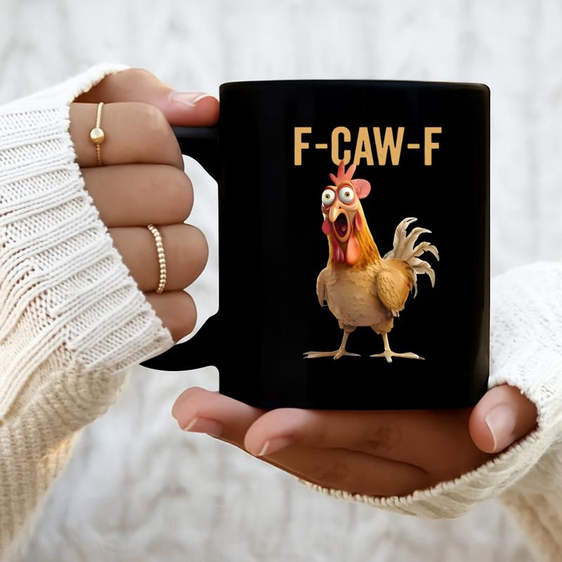đFlash Sale⥠Ăver 50 000 sĂ„lda! NĂ€stan slut-đ„F-Caw-F Rolig kycklingmugg