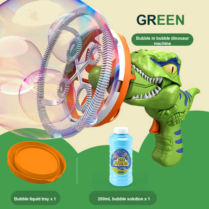 ✈️Köp 2 få fri frakt🦖Elektrisk dinosaurie bubbelmaskin