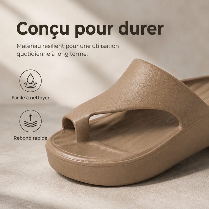👡 50% RABATT – BEGRÄNSAD KAMPANJ! ✨ Kilklackssandaler Öppen Tå Dam – EVA – Lätt Plattform & Tårem för Sommar