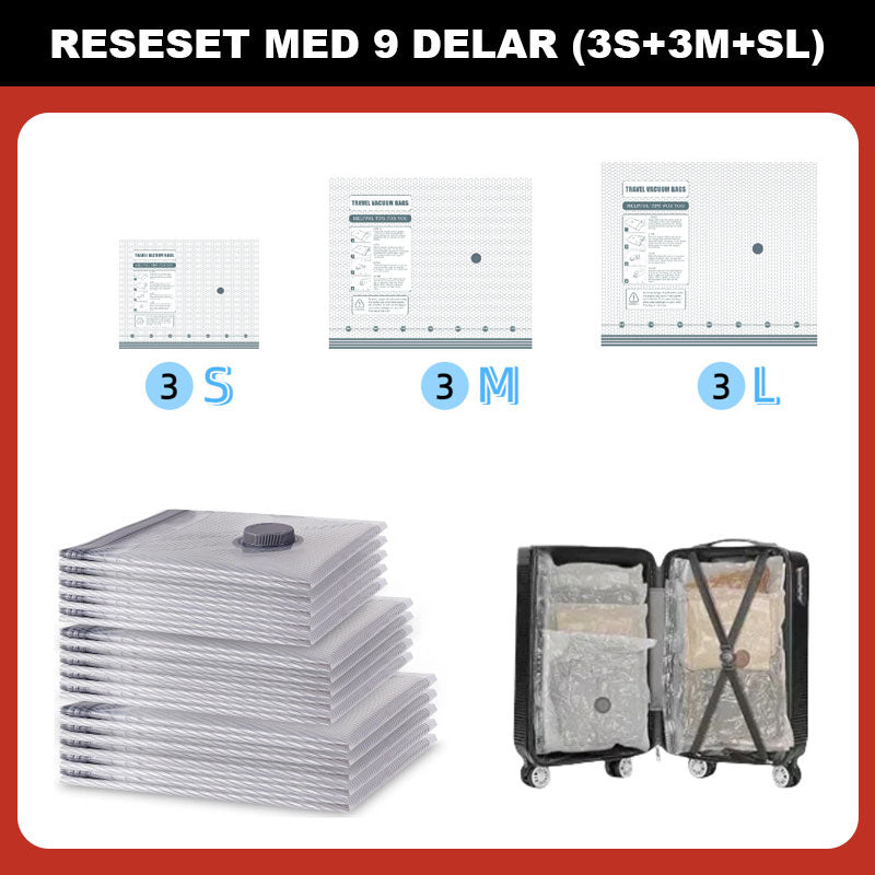 đ„VakuumförvaringspĂ„se För Resor