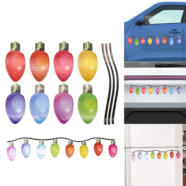 đ„Magnetiska reflekterande glödlampsdekorationerâš