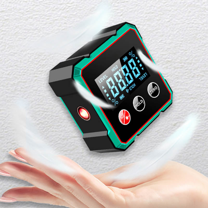 Magnetisk digital vinkelmätare med elektronisk lase