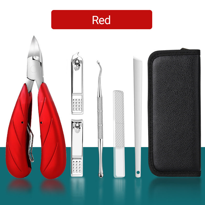 Professionell nagelklippare för inåtväxande tånaglar, 7 delar