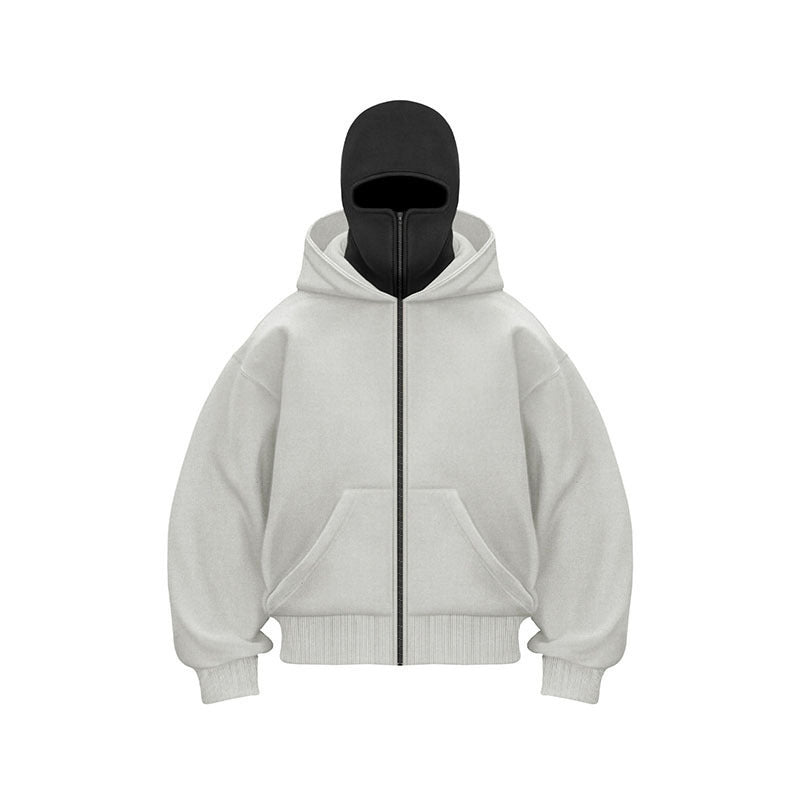 🔥50% rabatt👁️🗨️Ninja-hoodie med dragkedja för män och kvinno