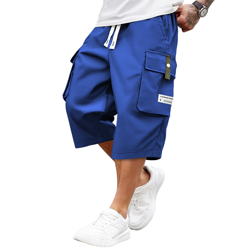 â³Sista dagen med specialerbjudande, 50% rabatt!! ð¢Avslappnade, korta byxor med dragsko