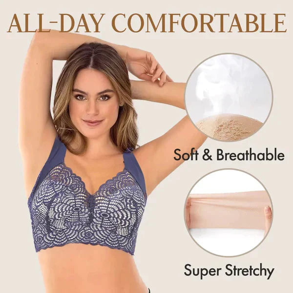 ⏳Tidsbegränsad 50% rea⏳Ultimate Lift Stretch Full Shape Seamless Spetsbehå (3 st)
