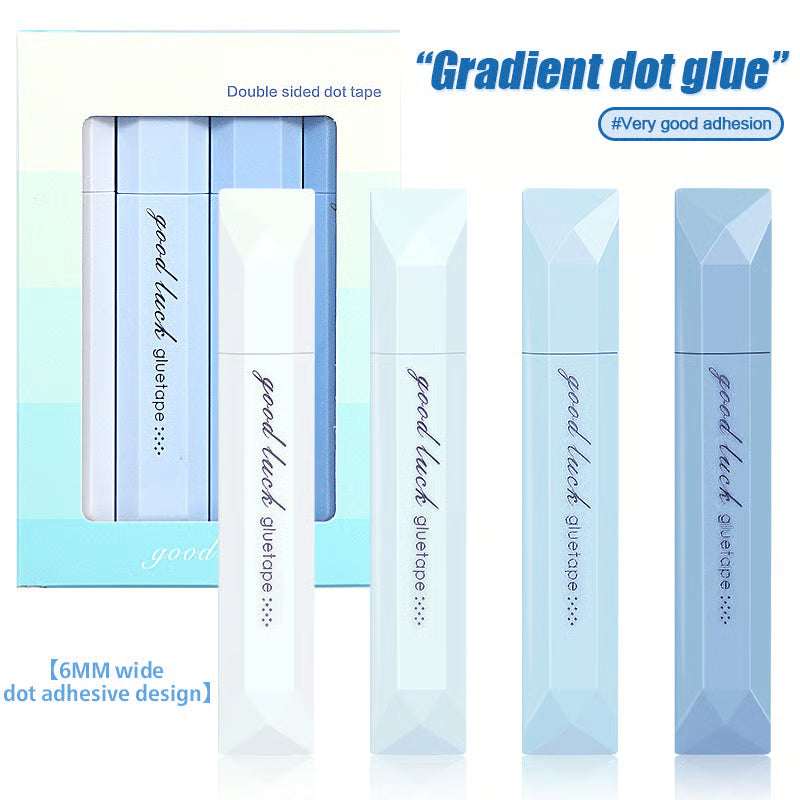 🎅 Julerbjudanden - 50% 🌈4 st dubbelhäftande tejprullar för pyssel