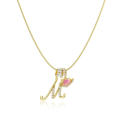 💖 SISTA DAGEN – 51 % RABATT ✨3-lagers halsband med initialer A-Z🎀 | Personligt och elegant
