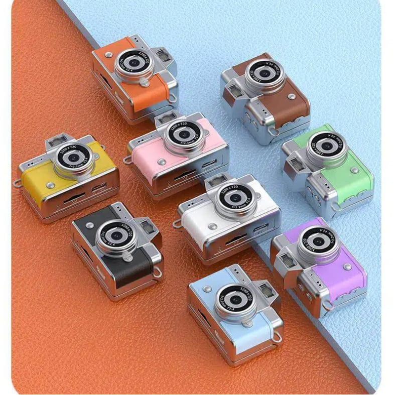 Mini digitalkamera med 1,47-tums LCD-skärm