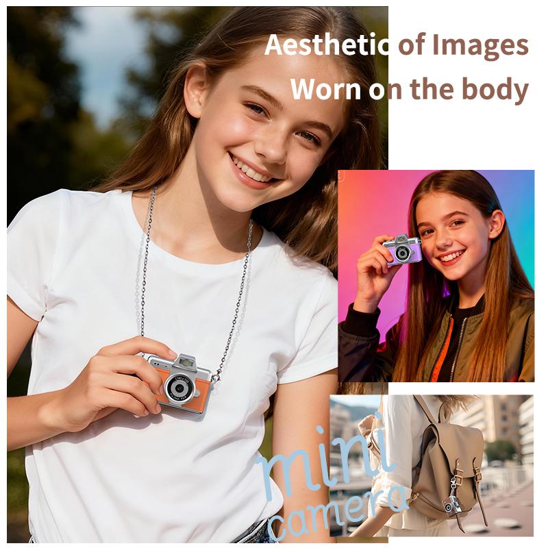 Mini digitalkamera med 1,47-tums LCD-skärm