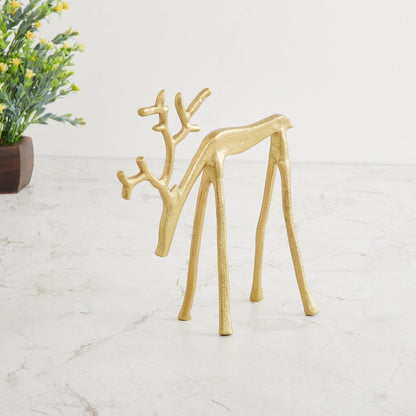 🎅 Julbästsäljare 🦌 Svart renfigur, juldekoration