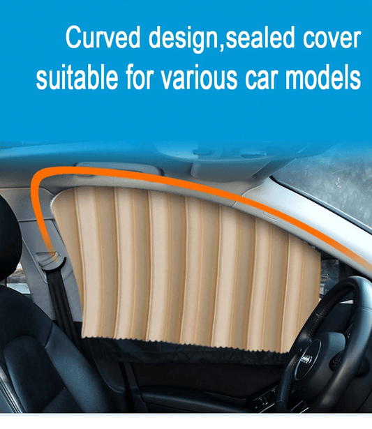 🌥️🔥Universell passform magnetisk solskydd för sidorutor🚗