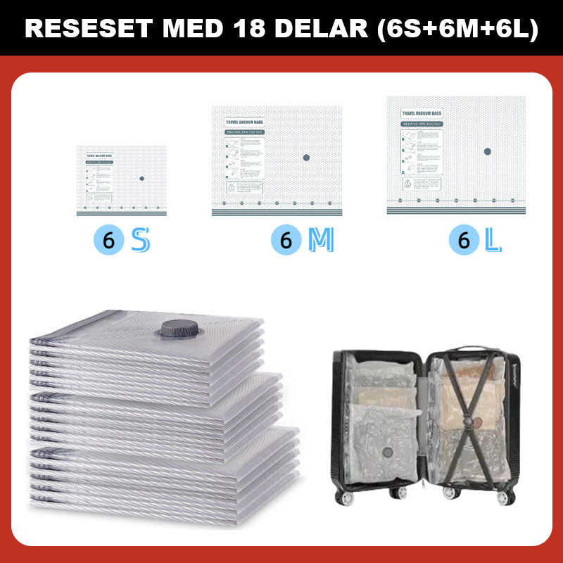 🔥Vakuumförvaringspåse För Resor