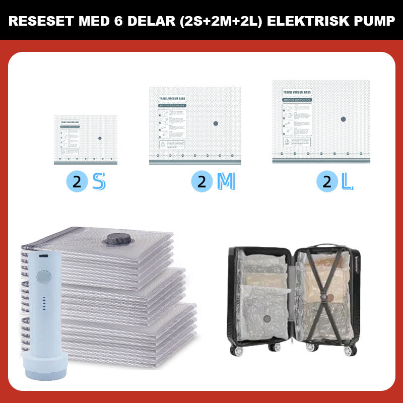 🔥Vakuumförvaringspåse För Resor