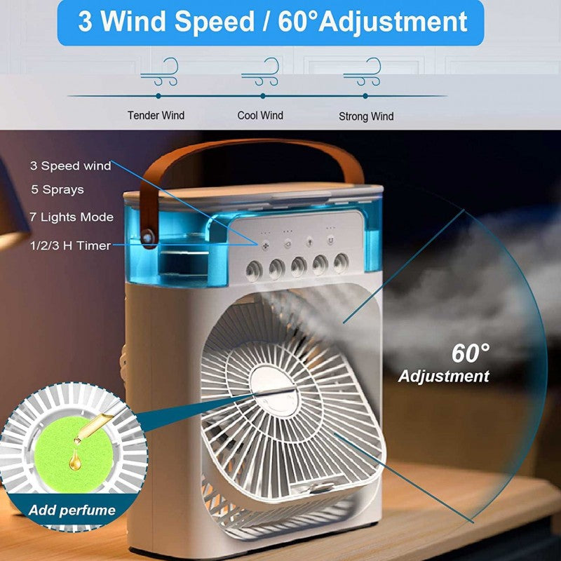 Bärbar luftkonditioneringsfläkt Mini AC