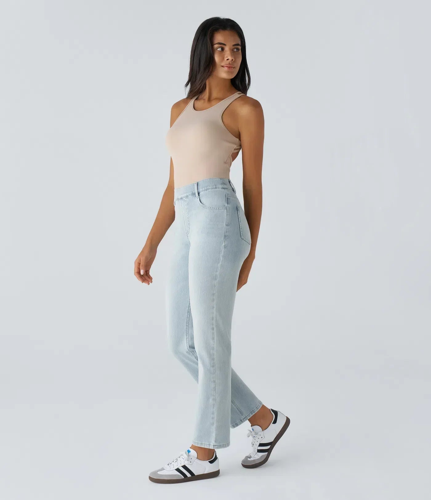 Lotte | Elastiska och bekväma byxor med hög midja