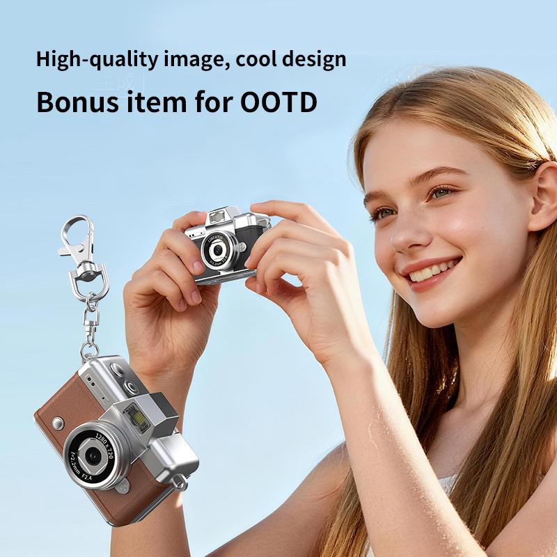 Mini digitalkamera med 1,47-tums LCD-skärm