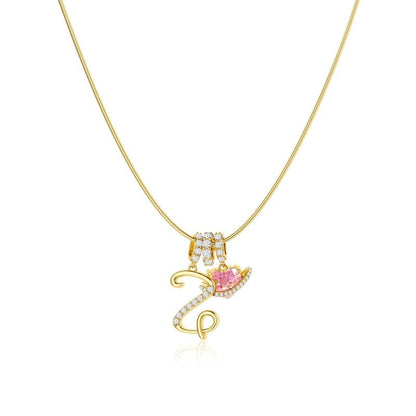 💖 SISTA DAGEN – 51 % RABATT ✨3-lagers halsband med initialer A-Z🎀 | Personligt och elegant