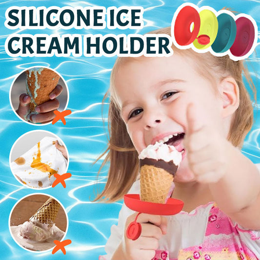Popsicle-glassställ i silikon