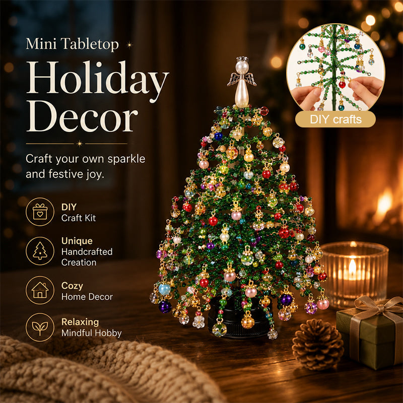 🎄DIY-pärlset för julgran – 🎅Skapa din egen glittrande juldekoration