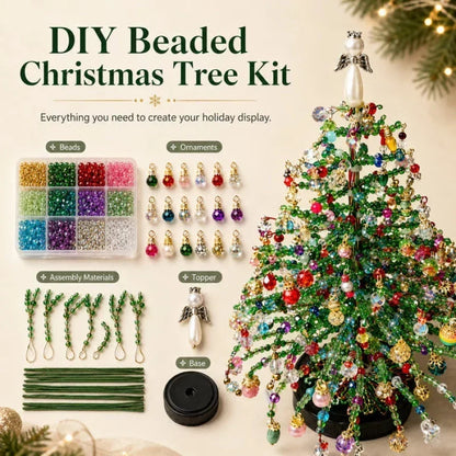 🎄✨ DIY-kit för julgran med pärlor – 🎅Skapa din egen glittrande juldeko – sverigeify