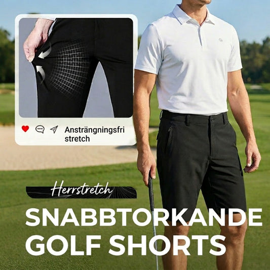 ⏳SISTA DAGEN REA 49% RABATT !!📢Herrstretch snabbtorkande golfshorts