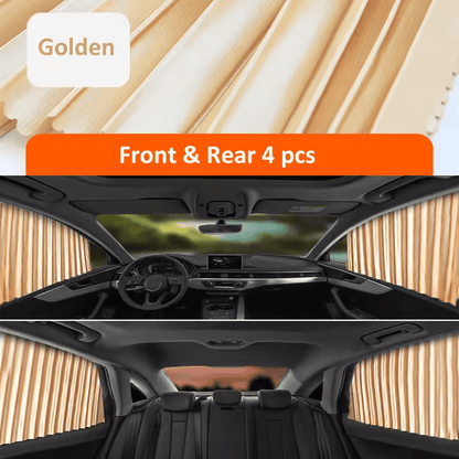 🌥️🔥Universell passform magnetisk solskydd för sidorutor🚗
