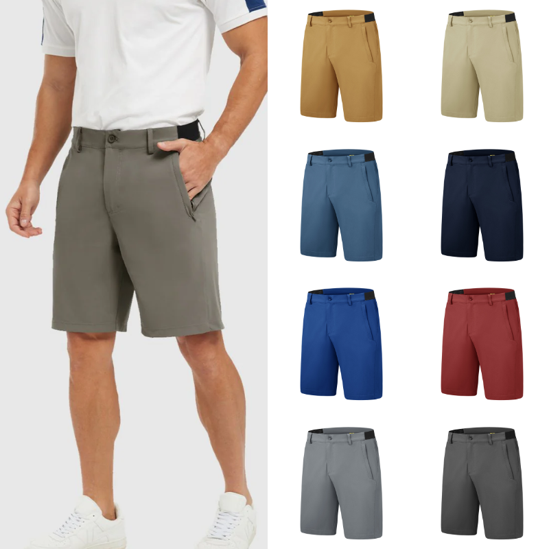 ⏳SISTA DAGENS REA 49% RABATT!!📢Herr Stretchiga Snabbtorkande Golfshorts för Casual Work