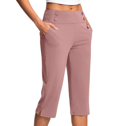 Eleganta yogabyxor med formande effekt