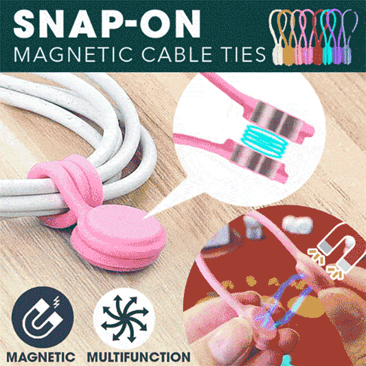 🎁 Magnetiska buntband med snäppfäste