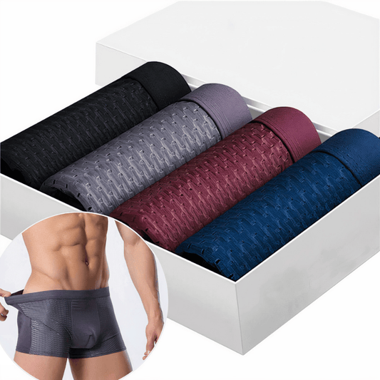 🔥Köp 1 få 1 gratis✨BOXERSHORT I BAMBUSFIBER - FÖR KOMFORT HELA DAGEN