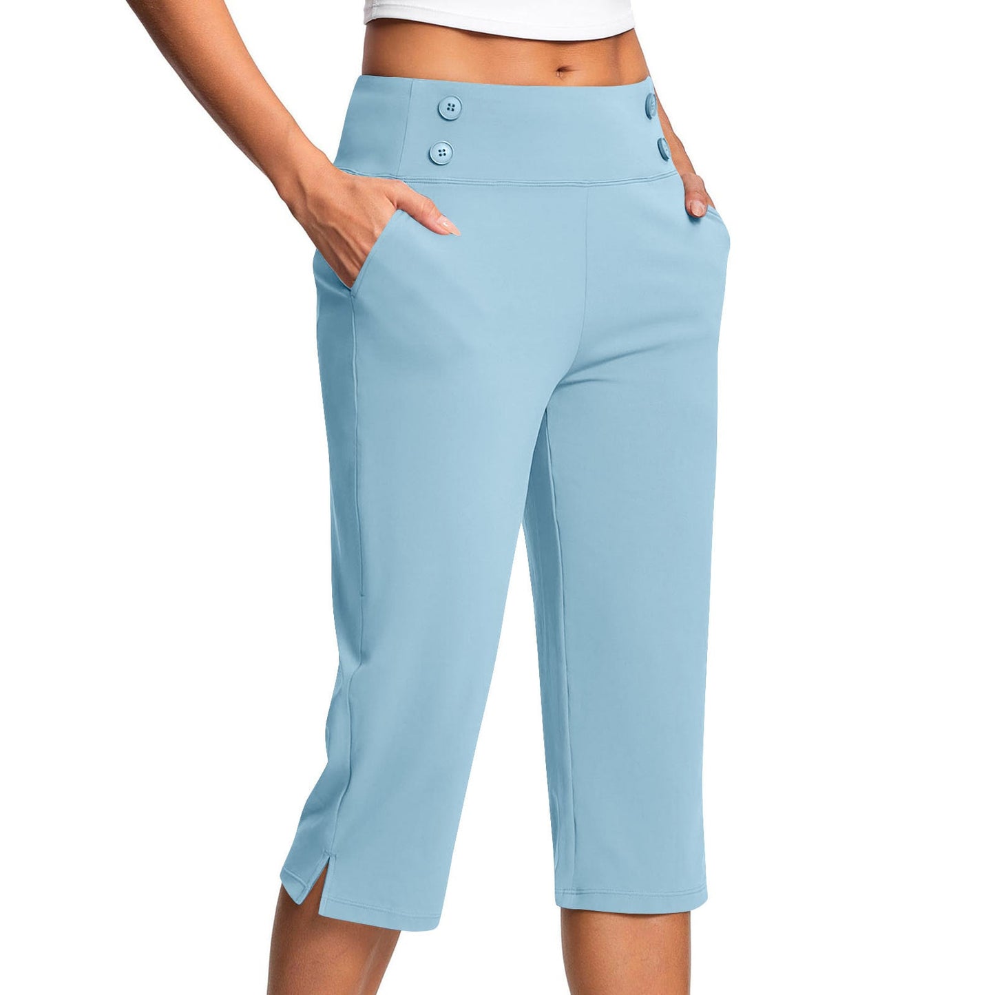 Eleganta yogabyxor med formande effekt