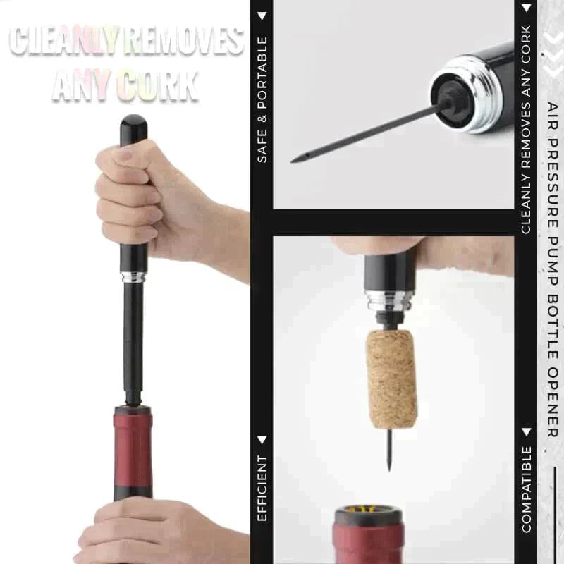 🔥Begränsad försäljning -50% REA🔥Luftpumpsflasköppnare