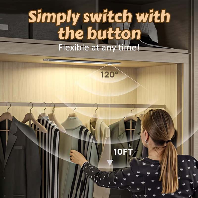 💡 Smart LED-sensor med rörelsedetektor | Automatiskt nattljus