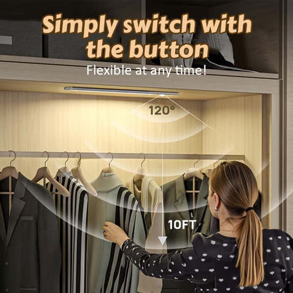 💡 Smart LED-sensor med rörelsedetektor | Automatiskt nattljus