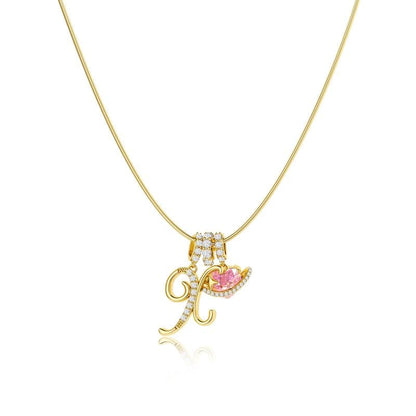 💖 SISTA DAGEN – 51 % RABATT ✨3-lagers halsband med initialer A-Z🎀 | Personligt och elegant