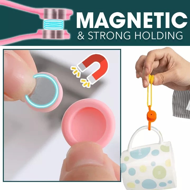 🎁 Magnetiska buntband med snäppfäste