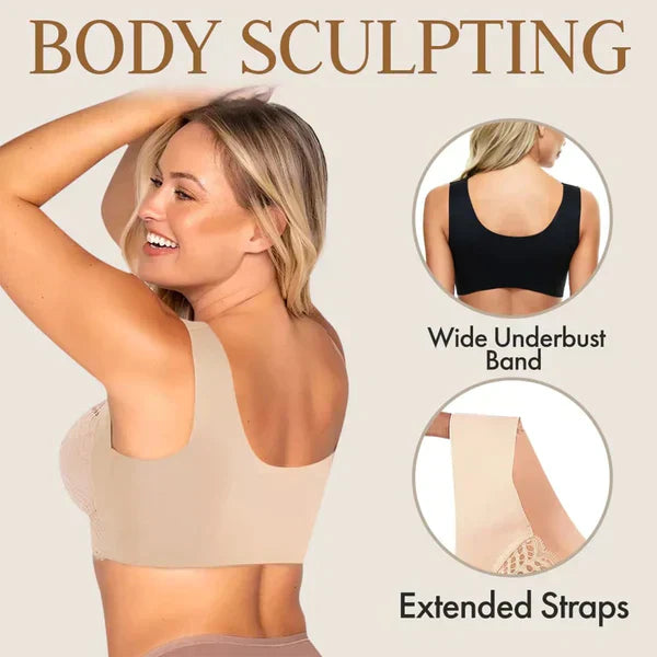 ⏳Tidsbegränsad 50% rea⏳Ultimate Lift Stretch Full Shape Seamless Spetsbehå (3 st)