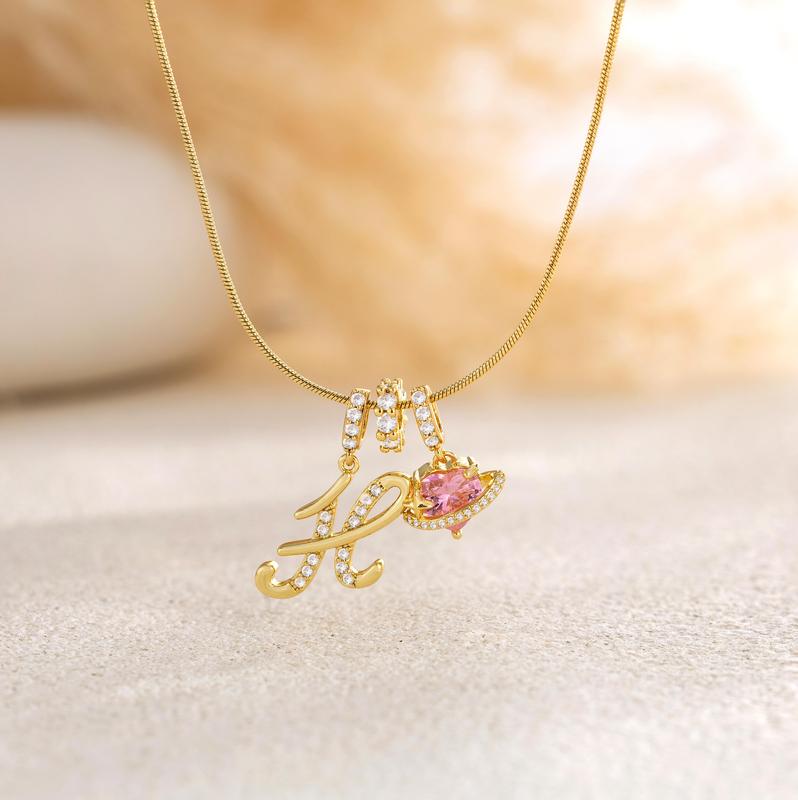 💖 SISTA DAGEN – 51 % RABATT ✨3-lagers halsband med initialer A-Z🎀 | Personligt och elegant