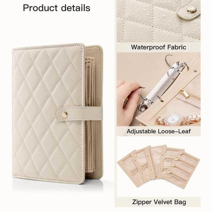 Vikbar smyckesorganisator/Foldable jewelry organizer