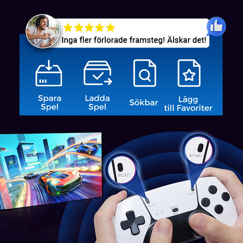 Svartvitt klassiskt hem retro dubbla spelpinnar - Återupplev arkadens era