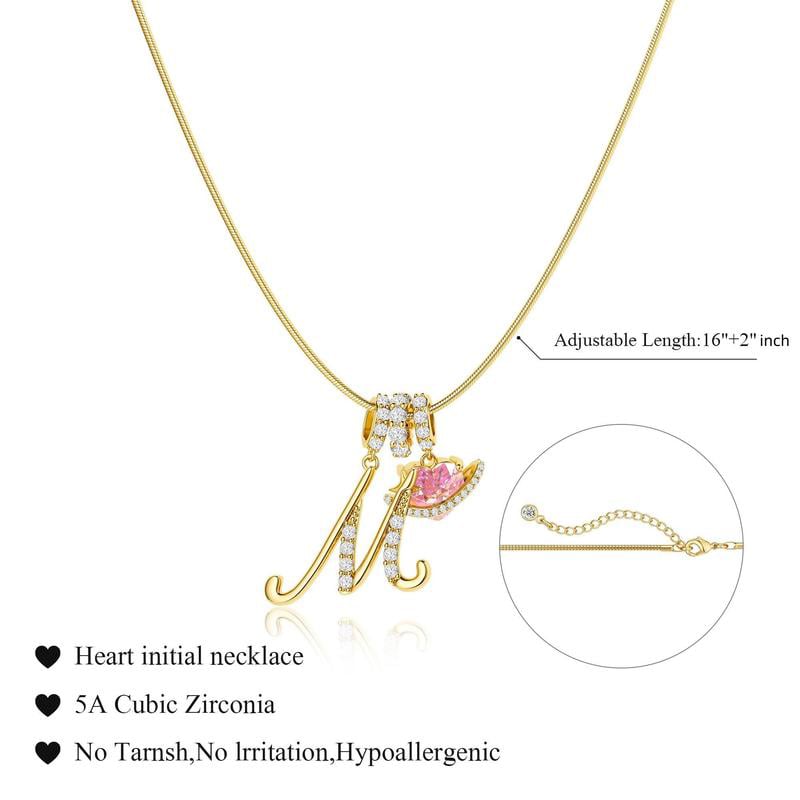 💖 SISTA DAGEN – 51 % RABATT ✨3-lagers halsband med initialer A-Z🎀 | Personligt och elegant