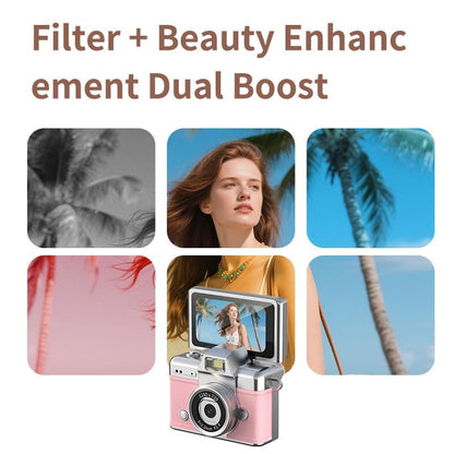 Mini digitalkamera med 1,47-tums LCD-skärm