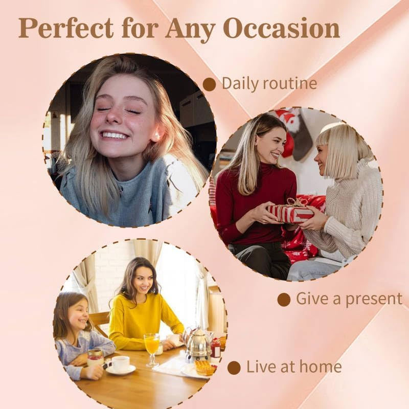 Ovalt hårgreppset