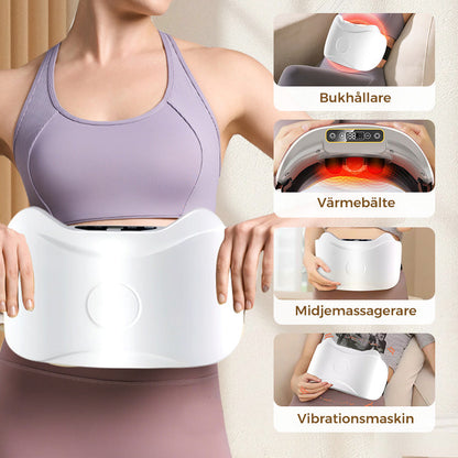⏰🌷49% rabatt 🍃 Sladdlös elektrisk bukmassagerare för fettförbränning och matsmältning