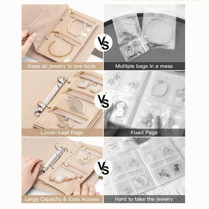 Vikbar smyckesorganisator/Foldable jewelry organizer