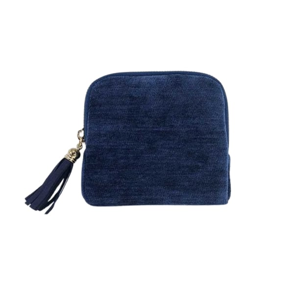 Smyckesväska med dragkedja, bärbar arrangör