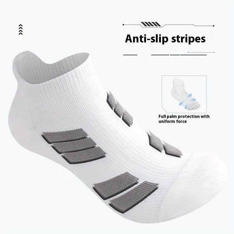 🧦Unisex No-Show-strumpor – Halkfria, andningsbara och perfekta för sport